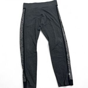 Victoria’s Secret Pink Bling Yoga Pants Rhinestone Gray L